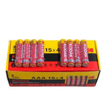 Батарейка сольова AAА Kodak R03 UM4 1.5 V, міні-пальчикова батарейка