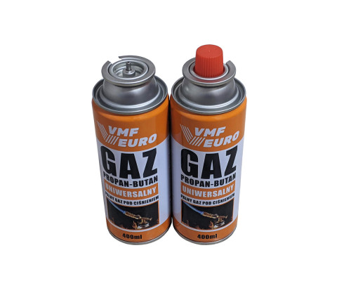 Портативний цанговий газовий балон VMF Euro gaz  220 г