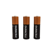 Лужна батарейка Duracell АА LR6, якісна пальчикова батарейка