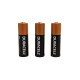 Лужна батарейка Duracell АА LR6, якісна пальчикова батарейка