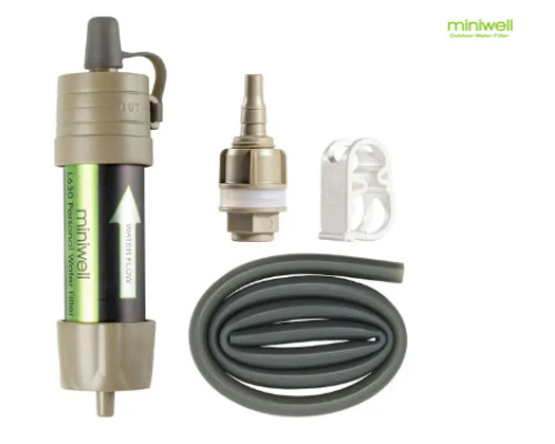 Фільтр для води портативний туристичний Miniwell L630 2000L khaki