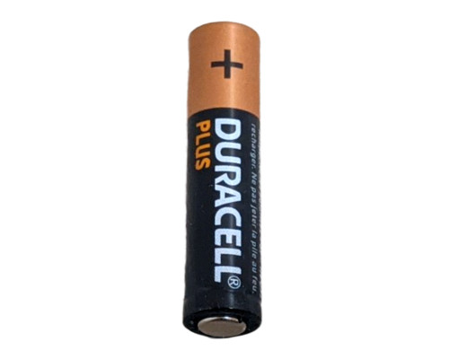 Лужні батарейки Duracell Plus ААА LR03 4 штуки в блістері, паковання потужних мізинчикових батарейок