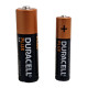 Лужні батарейки Duracell Plus ААА LR03 4 штуки в блістері, паковання потужних мізинчикових батарейок