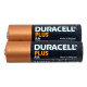 Лужні батарейки Duracell Plus АА LR6 4 штуки в блістері, паковання потужних пальчикових батарейок