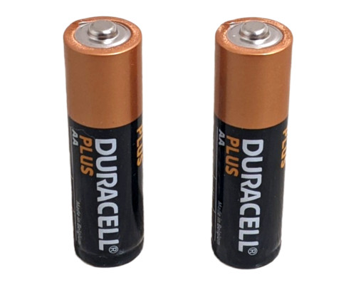 Лужні батарейки Duracell Plus АА LR6 4 штуки в блістері, паковання потужних пальчикових батарейок