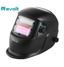 Зварювальна маска хамелеон Revolt WH 5000, маска зварювальна з автозатемненням для напівавтомата