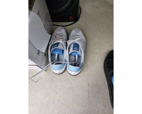 Електрична сушарка для взуття блакитна від USB потужністю 12 Вт, сушарка для взуття з ультрафіолетом