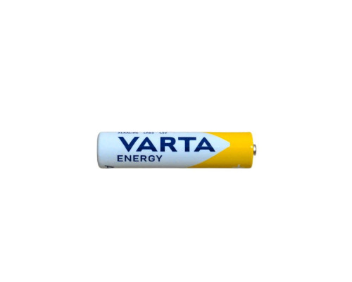Лужні батарейки Varta ААА LR03 10 штук у блістері, упаковка надійних мізинчикових батарейок