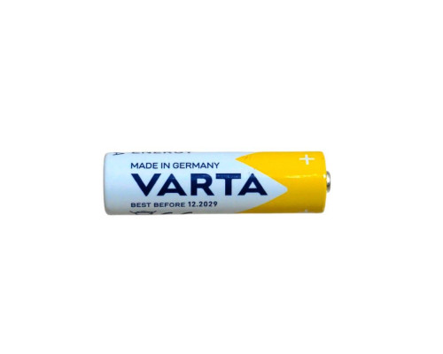 Лужні батарейки Varta АА LR6 10 штук у блістері, упаковка надійних пальчикових батарейок