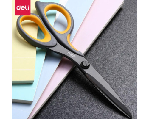 Універсальні канцелярські ножиці Deli 175мм для дому та офісу з нержавіючої сталі