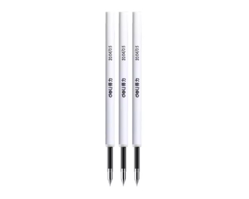Набір змінних стержнів Deli S210 (3 шт., чорні) для Deli / Xiaomi Mijia Mi Pen