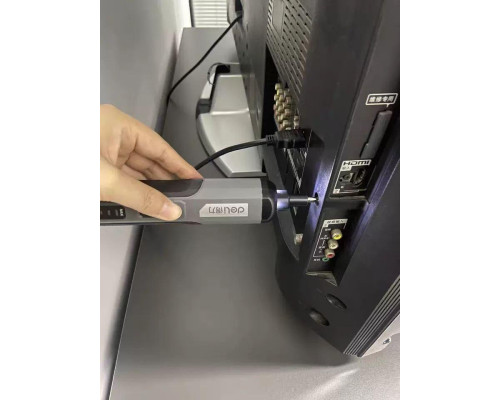 Електровикрутка DELI DL-DP04-1B2 з 3 режимами моменту (до 5 Нм), для дому та електроніки, з бітами Cr-V