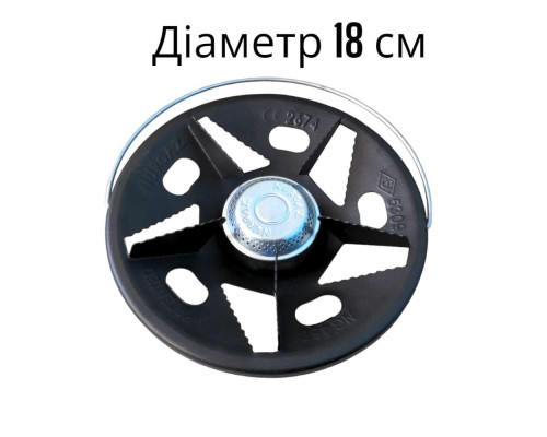 Газовий балон у комплекті з конфоркою та ручкою на 10 літрів VMF, туристичний газовий балон з пальником