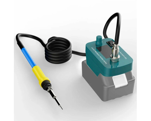 Акумуляторний паяльник T12 під батарею Makita 18V (60W, 0-500°C, дисплей)