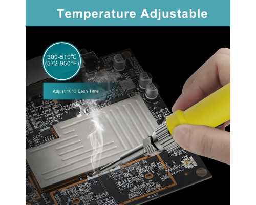 Акумуляторний паяльник T12 під батарею Makita 18V (60W, 0-500°C, дисплей)