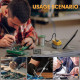 Акумуляторний паяльник T12 під батарею Dewalt 18V-20V (60W, 0-500°C, дисплей)