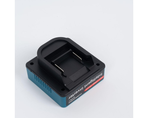 Інвертор 220V під акумулятор Makita 18-21V (перетворювач 120W, USB QC 3.0, дисплей)
