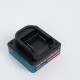 Інвертор 220V під акумулятор Makita 18-21V (перетворювач 120W, USB QC 3.0, дисплей)