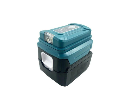Адаптер акумулятора Makita 18V LXT в Power Bank з LED-ліхтарем (USB + Type-C, 5V/2A)
