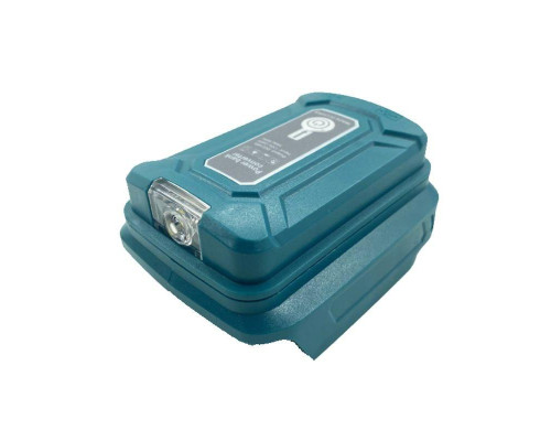 Адаптер акумулятора Makita 18V LXT в Power Bank з LED-ліхтарем (USB + Type-C, 5V/2A)