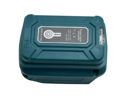 Адаптер акумулятора Makita 18V LXT в Power Bank з LED-ліхтарем (USB + Type-C, 5V/2A)