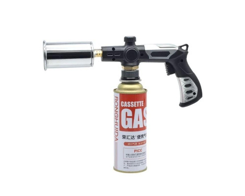 Пальник газовий GF-8010 мобільний: підходить до Epi-gas, цангових, MAPP балонів та шлангів