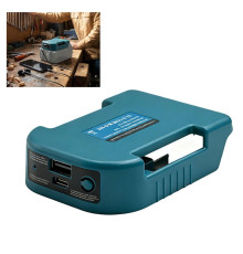 Адаптер-перехідник для Li-ion акумуляторів Makita 18V з портами USB та Type-C