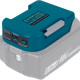 Адаптер-перехідник для Li-ion акумуляторів Makita 18V з портами USB та Type-C
