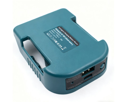 Адаптер-перехідник для Li-ion акумуляторів Makita 18V з портами USB та Type-C