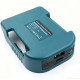 Адаптер-перехідник для Li-ion акумуляторів Makita 18V з портами USB та Type-C