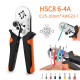 Кримпер Wozobuy HSC8 6-4A для обтискання втулкових наконечників 0,25–10 мм² з 4 кулачками